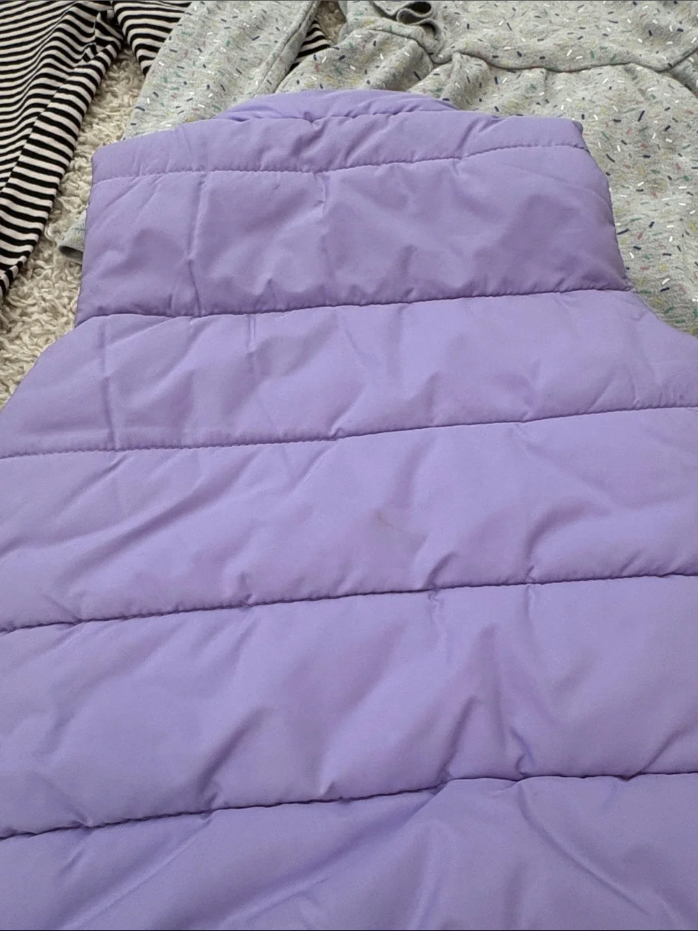 Girls Assorted: Puma Quilted Vest with Girls' Layering Jeans, Leggings, Dress